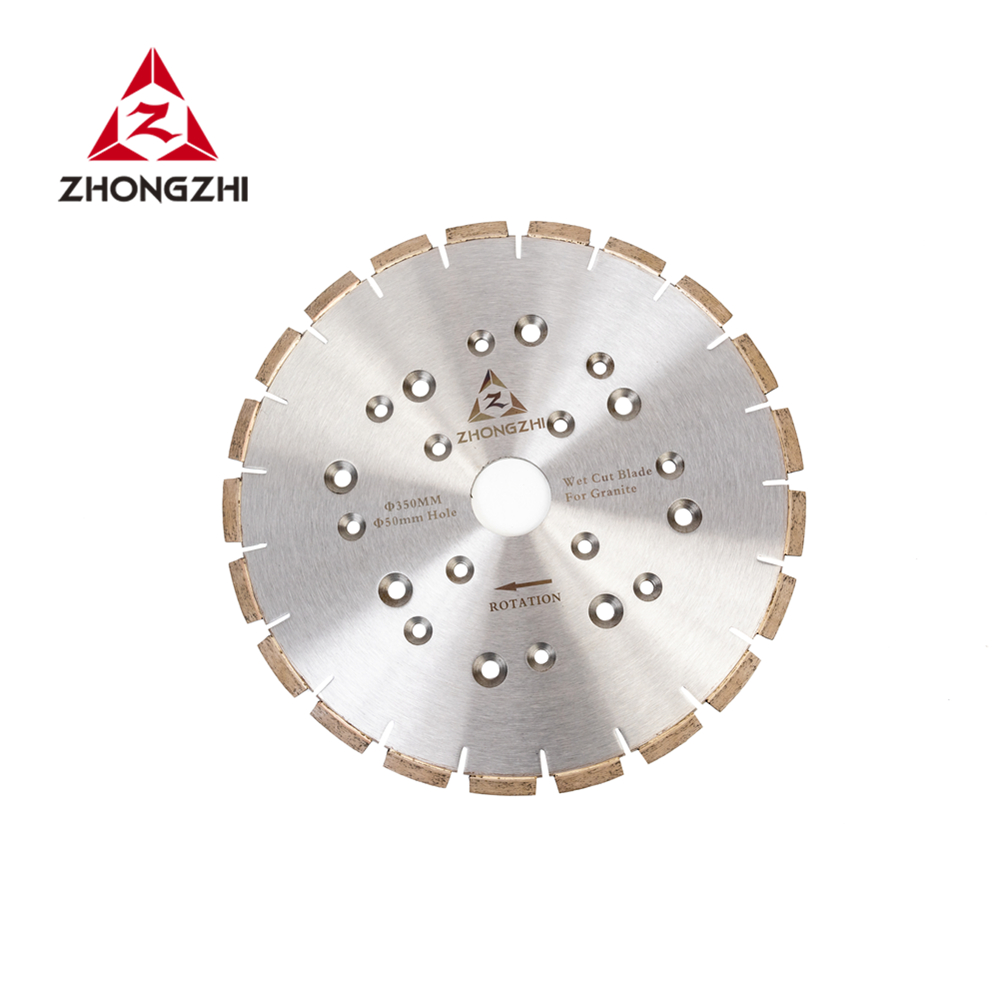 Granite Saw Blade with Special Steel Core for Horizontal Cutting 