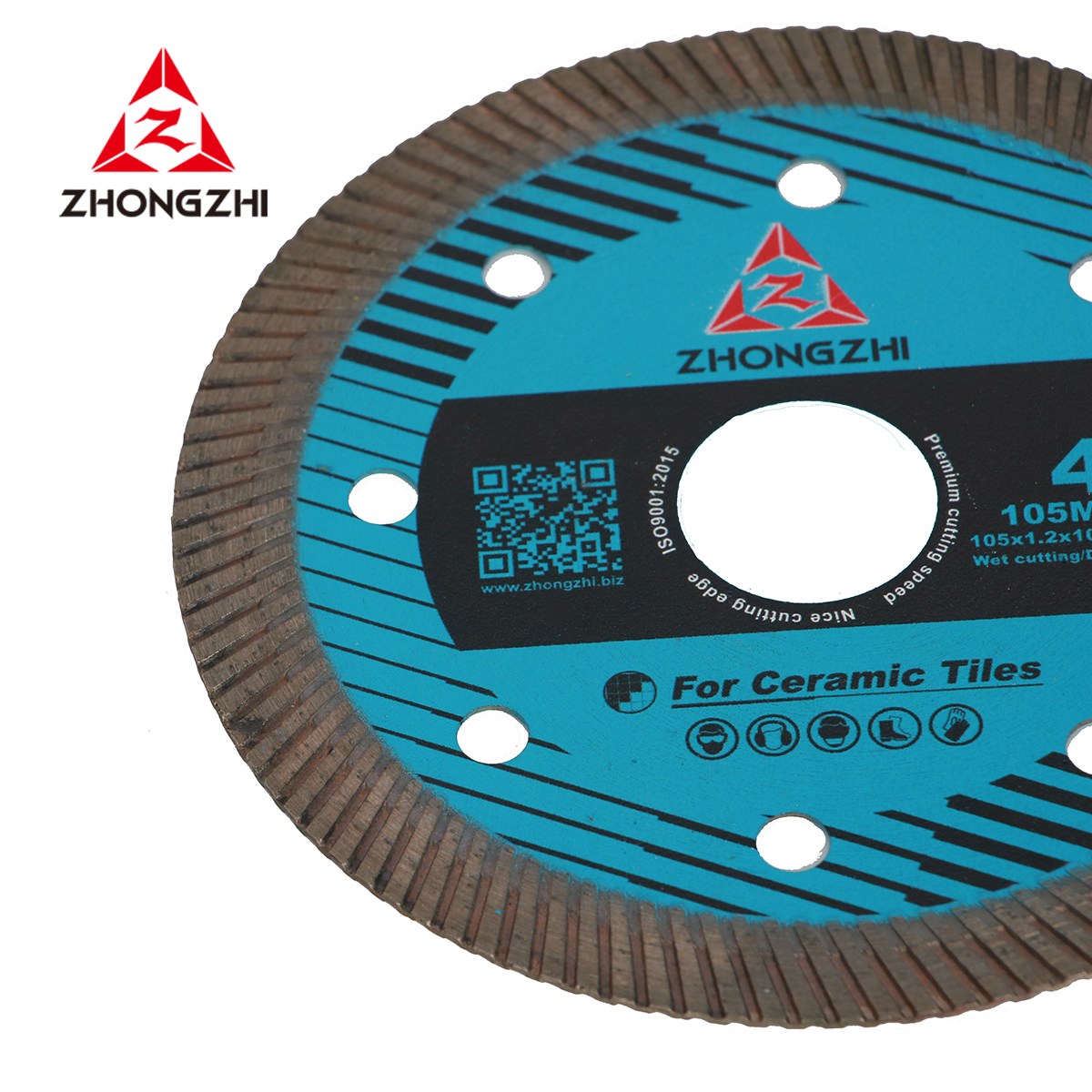 105 mm Diamond Cutting Wheel for Cutting Porcelain Tiles Ceramics Turbo Diamond Saw Blades